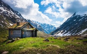 mountain, landscape, nature