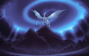 fantasy art, dragon