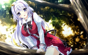 anime girls, long hair