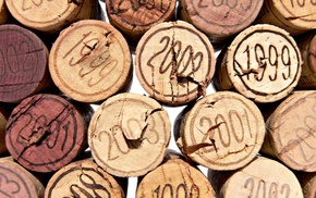 cork, wood