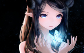 artwork, anime girls