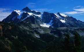 mountain, landscape, nature