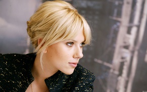 Scarlett Johansson, girl, blonde