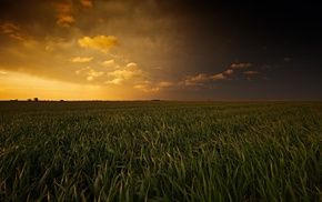 sky, Oklahoma, landscape, field