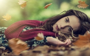 brunette, girl, model