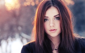 girl, photography, brunette
