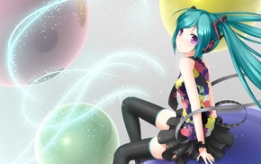 anime girls, Vocaloid, Hatsune Miku