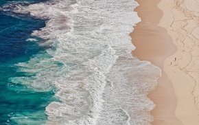turquoise, sand, landscape, white, nature, beach