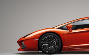 Lamborghini, Lamborghini Aventador, red cars, car