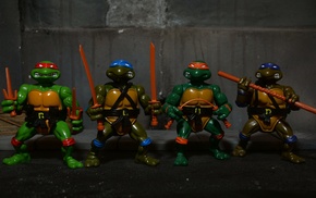 toys, action figures, Teenage Mutant Ninja Turtles