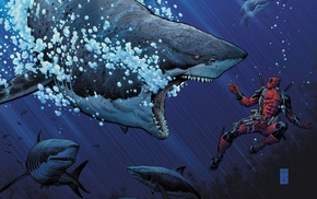 shark, Deadpool