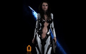 Miranda Lawson, Cerberus, fan art, Mass Effect
