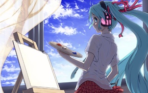 Vocaloid, Hatsune Miku, anime girls, anime