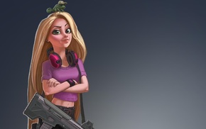 weapon, Rapunzel, Disney