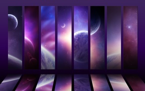 digital art, space, galaxy