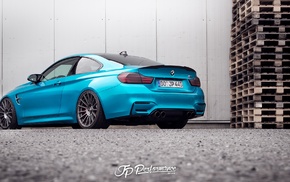 JP Performance, BMW M4, car, BMW, blue cars