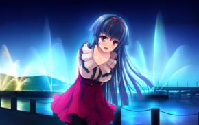 anime girls, long hair