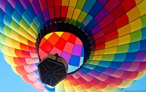 hot air balloons, photography, colorful, landscape