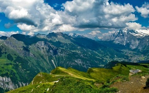 mountain, landscape, nature
