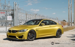 BMW M4, ADV.1 Wheels, BMW, M4, ADV.1, Austin Yellow