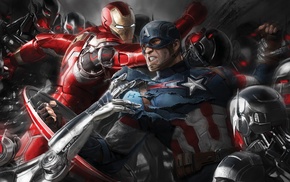 Captain America, Iron Man, Avengers Age of Ultron