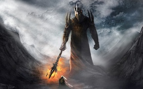 fantasy art, The Lord of the Rings, Morgoth