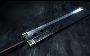 buster sword, Final Fantasy, Final Fantasy VII