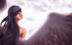 artwork, angel, fantasy art