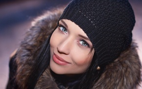 girl, blue eyes