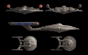 USS Enterprise spaceship, Star Trek, Enterprise NX1, spaceship