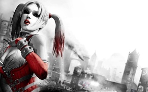 Harley Quinn, digital art, DC Comics, Batman, Joker