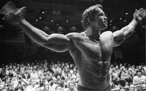 Bodybuilder, Arnold Schwarzenegger, exercise, bodybuilding, working out, muscles