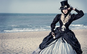 sea, beach