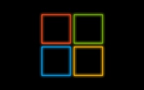 abstract, logo, Microsoft Windows
