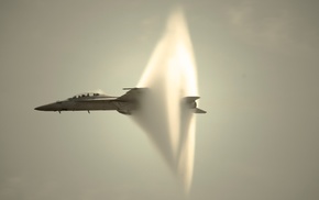 sonic booms, jet fighter