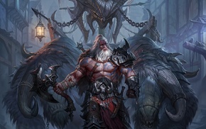 Diablo, Diablo III, video games, fantasy art, digital art