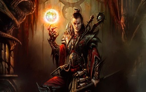 fantasy art, digital art, Diablo, Diablo III, video games
