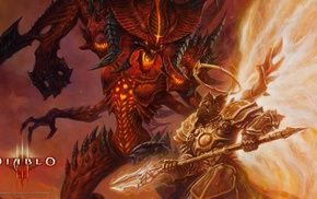 fantasy art, Diablo III, digital art, Diablo, video games