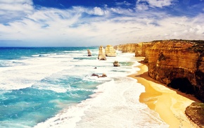 landscape, sea, nature