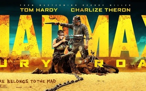 movies, Mad Max Fury Road, Tom Hardy, Charlize Theron