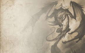 Morrigan character, Dragon Age, Dragon Wings