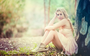 Kery Rut Garcia, girl, blonde, model