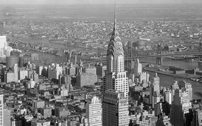 history, Manhattan, multiple display, Empire State Building