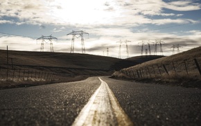 nature, road, landscape