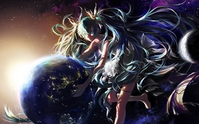 anime girls, artwork