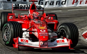 Ferrari F1, Michael Schumacher, Formula 1, Monaco