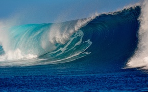 nature, sea, waves, landscape