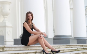 high heels, girl, model