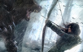 video games, Rise of the Tomb Raider, artwork