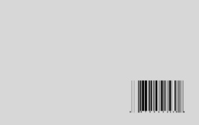barcode, minimalism